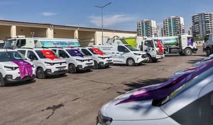 Diyarbakır Kayapınar Belediyesi araç filosunu güçlendirdi