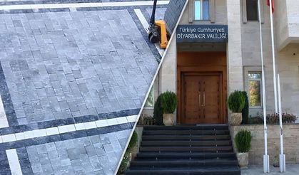 Diyarbakır’da 5 ilçeyi ilgilendiren ihale: 48 bin metrekare parke taşı