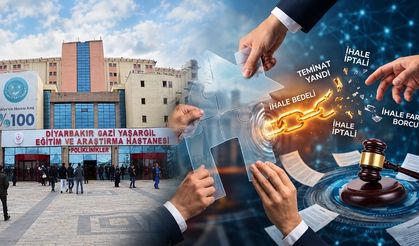 Diyarbakır Gazi Yaşargil Hastanesinde ihale iddiaları: Aynı iş, aynı firma, 5,4 kat bedel!