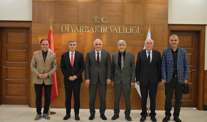 Basın ve spor camiasından Vali Zorluoğlu’na ziyaret