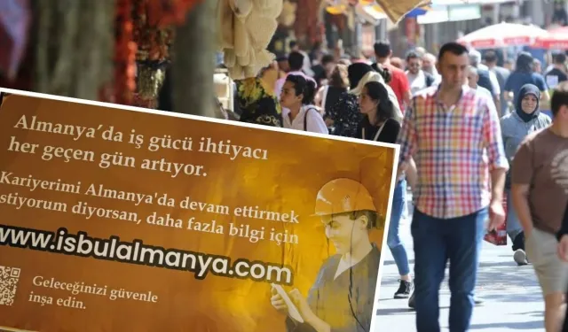 Diyarbakır’da dikkat çeken reklam: Almanya’da iş bulma vaadi