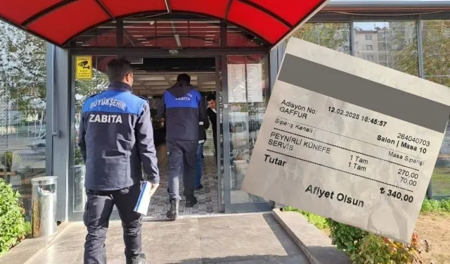 Diyarbakır'da servis ücreti alan künefeciye 2.953 TL ceza!