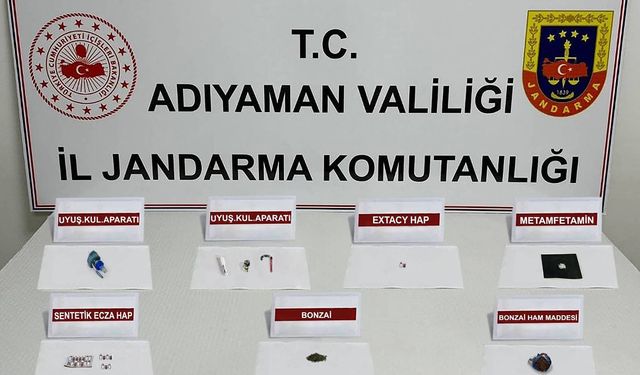 Adıyaman'da uyuşturucu operasyonu: Çok sayıda gözaltı