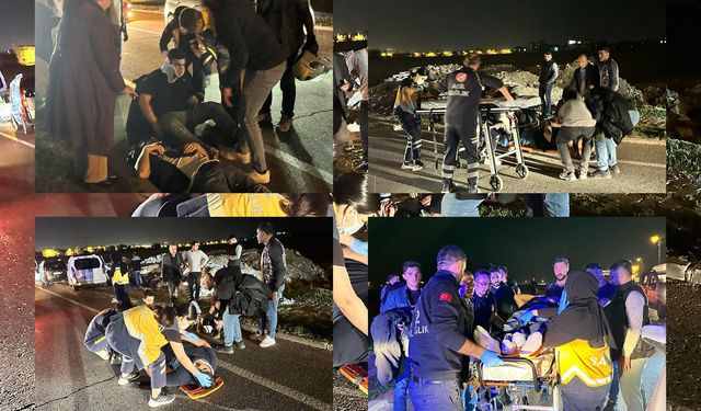 Batman'da motosiklet kazası: Yaralılar var