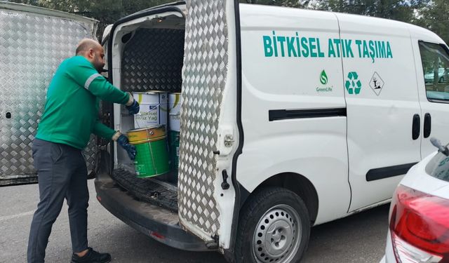 Diyarbakır’da 32 ton yağ geri kazanıldı