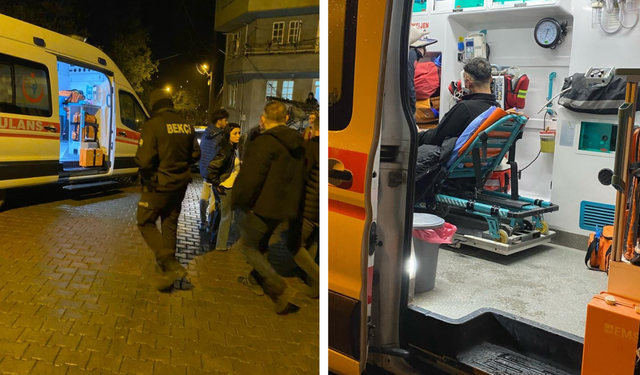 Bacayı temizlerken aşağı düştü