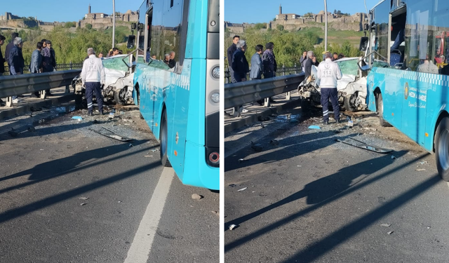 Diyarbakır Üniversite Köprüsü’nde feci kaza: Ölü ve yaralılar var