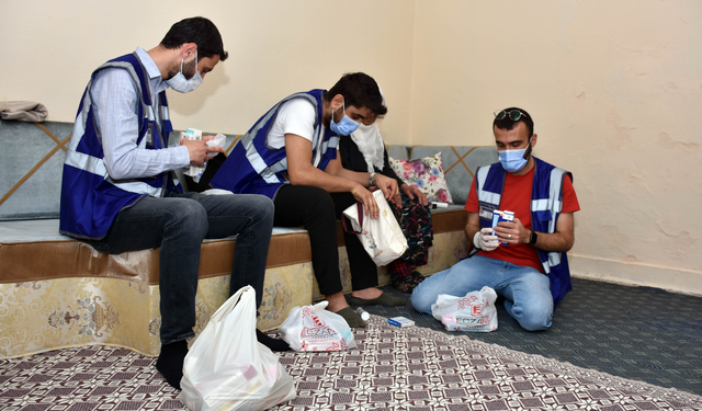 Diyarbakır’da yaşlı yurttaşlara evde sağlık ve bakım desteği