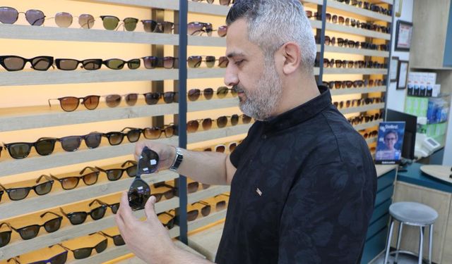 Diyarbakır’da Gözlükçüler Odası Başkanı’ndan sahte güneş gözlüğü uyarısı