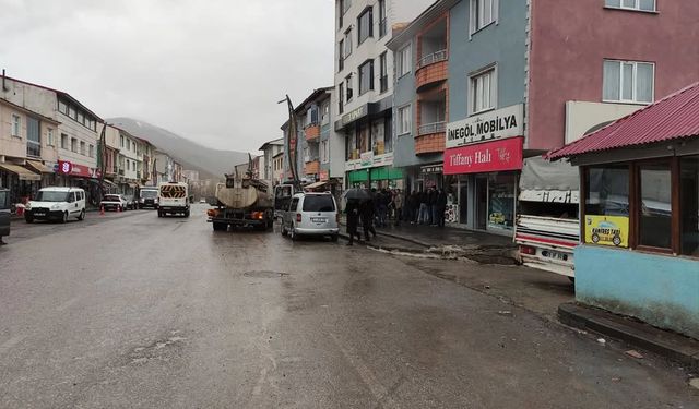 Kuaför salonunda yangın çıktı