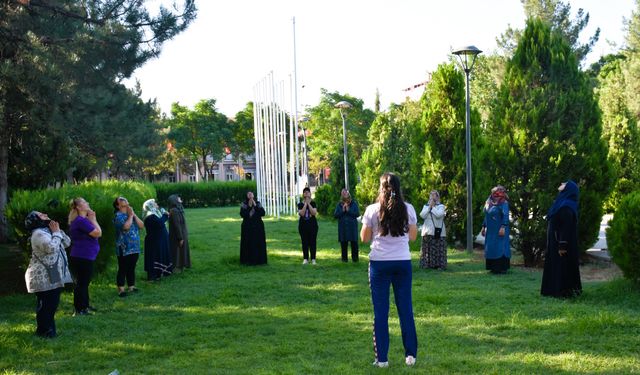 Diyarbakır’da kadınlara ücretsiz spor imkanı