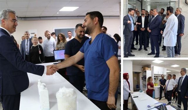 Diyarbakır İl Sağlık Müdürü Asiltürk, göreve hızlı başladı