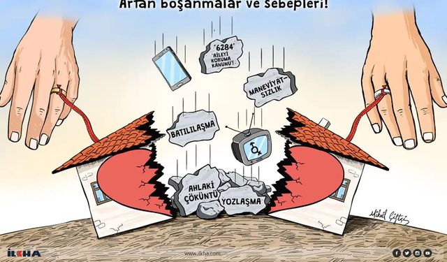 İlgisizlik ve yanlış anlaşılma boşanmayı tetikliyor
