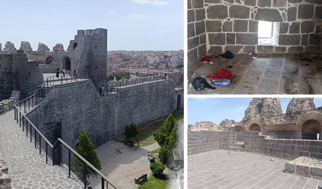 Diyarbakır’ın tarihi mirası bağımlıların sığınağı oldu