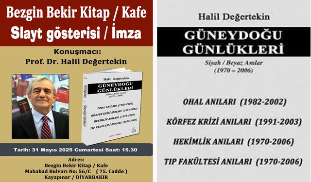 Prof. Dr. Halil Değertekin’in yeni kitabı çıktı
