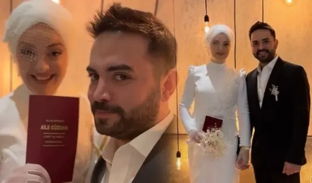 Ünlü sunucu Kadir Ezildi evlendi
