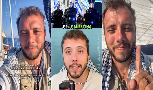 Madleen gemisindeki bir aktivist açlık grevine başladı