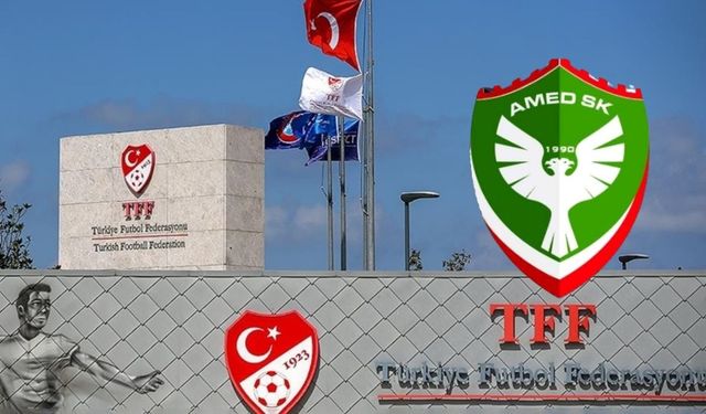TFF'den para cezası; Amedspor’da tehlike sinyalleri!