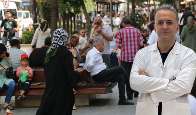 Diyarbakır sıcağında atlet uyarısı; Giymemek hasta ediyor