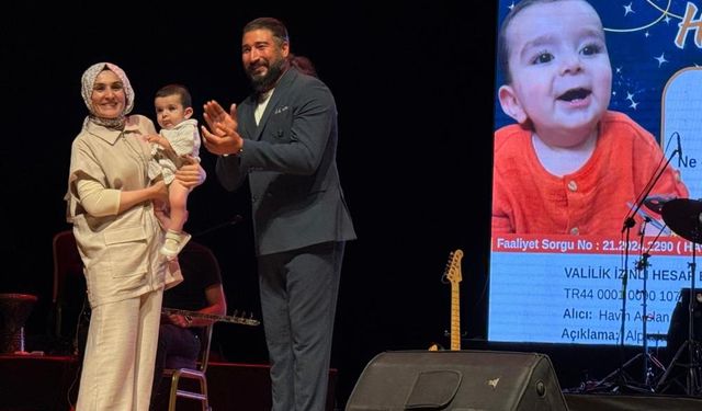 Diyarbakır’da minik Alpaslan için konser