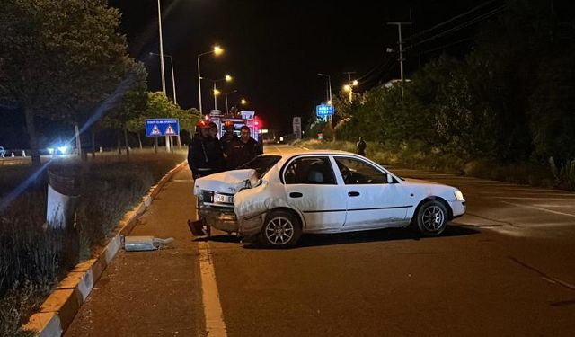 Sivas'ta iki otomobil çarpıştı: Yaralılar var