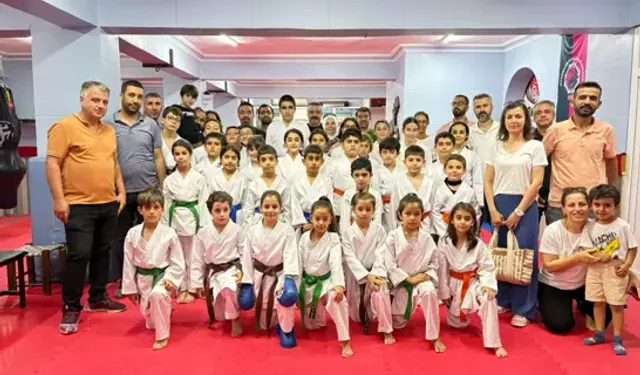 Diyarbakır'da 85 sporcu kuşak atlamak için yarıştı