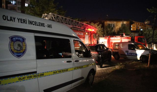 Siirt'te lojmanda yangınında 13 kişi hastanelik oldu