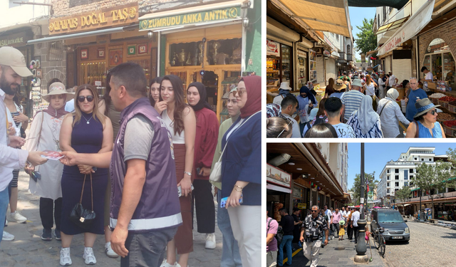 Diyarbakır'da Turistler Sur’a akın etti