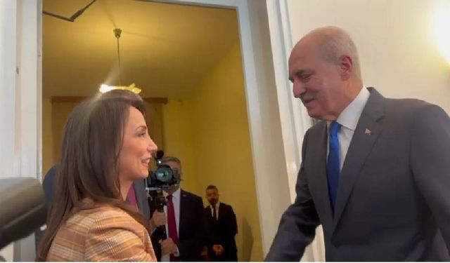 Meclis Başkanı Numan Kurtulmuş, DEM Parti ile görüşüyor