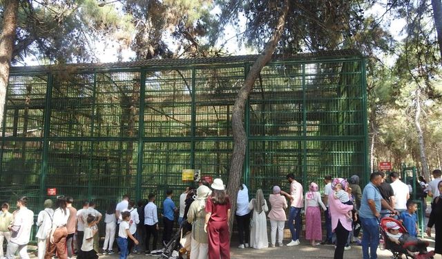 Gaziantep Doğal Yaşam Parkı’na ziyaretçi akını