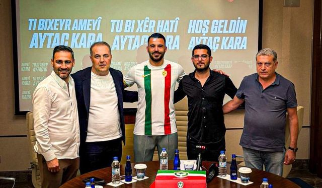 Amed Sportif Faaliyetler, Aytaç Kara ile anlaştı