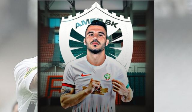 Amedspor’dan ilk transfer; Milli futbolcudan ilk poz