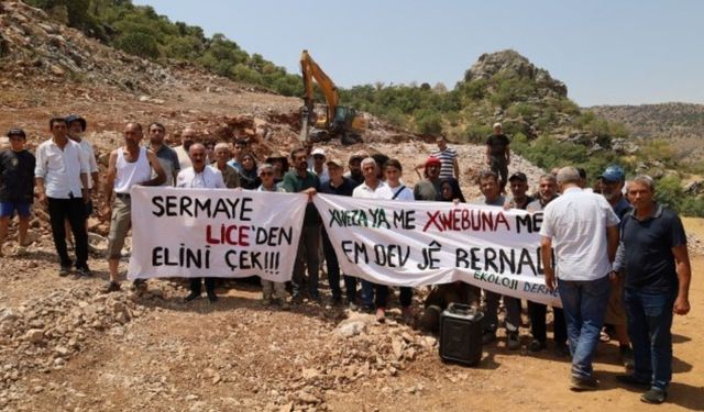 Amed Ekoloji Meclisi: Birkleyn'i tehdit eden çalışmayı derhal durdurun