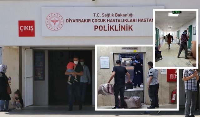 Diyarbakır Çocuk Hastanesi; Fare var, temiz çarşaf yok