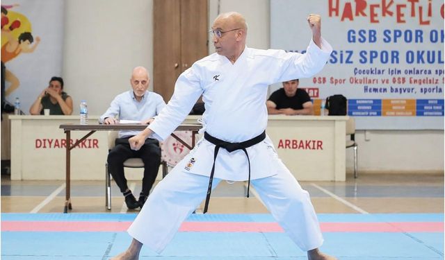 Diyarbakır İl Emniyet Müdürü Kaya, karatede seviye atladı