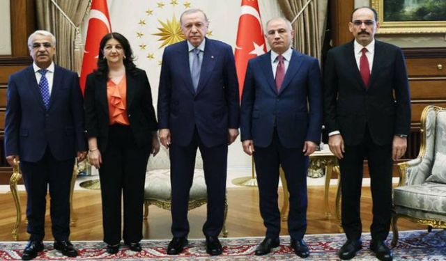 Erdoğan ve DEM Parti arasında tarihi görüşme