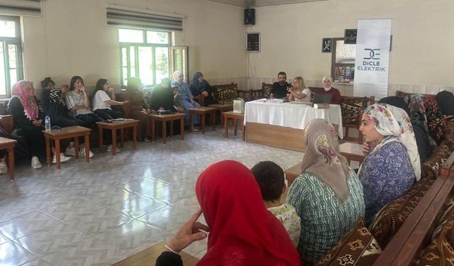 Dicle Elektrik’ten kadın ve çocuklara enerji tasarrufu eğitimi