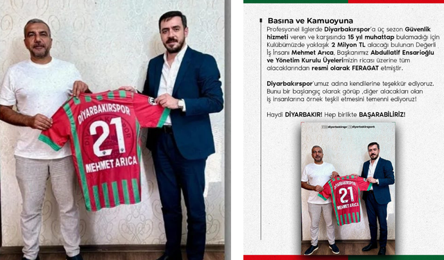 Diyarbakırspor'dan borçlardan feragat etme kampanyası