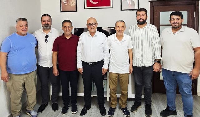 ÖzDiyarbakır Gazetesi'nden BİK Müdürü Yürekli'ye ziyaret