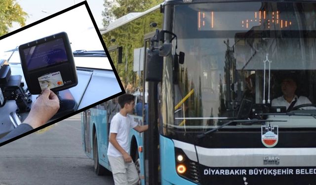 Diyarbakır-Bismil arası ulaşımda kredi kartı tepkisi