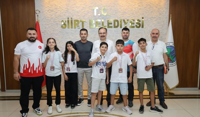Siirtli boksörlerden Türkiye Şampiyonası’nda büyük başarı