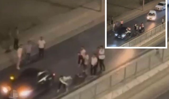 Trafik magandalarının yeni görüntüleri ortaya çıktı