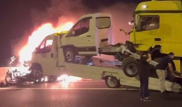 Nurdağı’nda zincirleme kaza: 1 ölü, 1 ağır yaralı