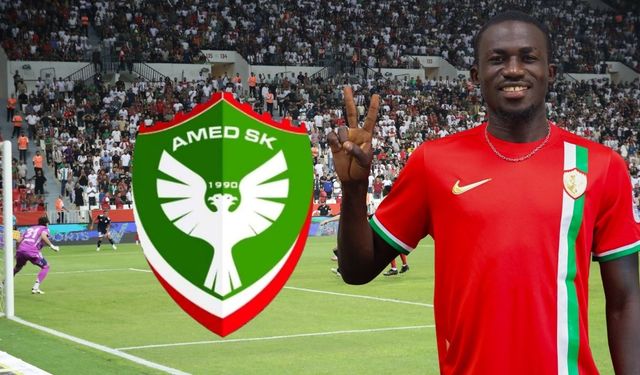 Amedspor hücum hattını güçlendirdi; Afena imzayı attı