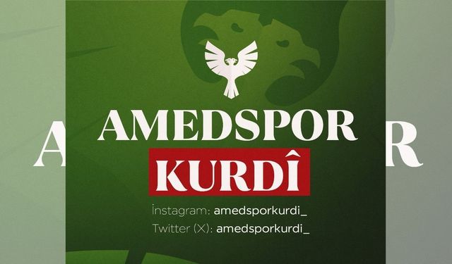 İlklerin takımı Amedspor’dan Kürtçe Instagram ve X hesapları