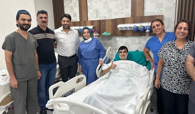 Batman’da bir ilk: Çene kırığı ameliyatı gerçekleştirildi