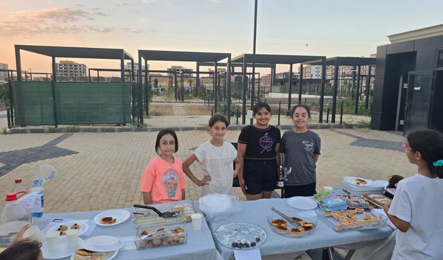 Diyarbakır’daki minik kahramanlar, Gazzeli kardeşleri için el ele verdi!