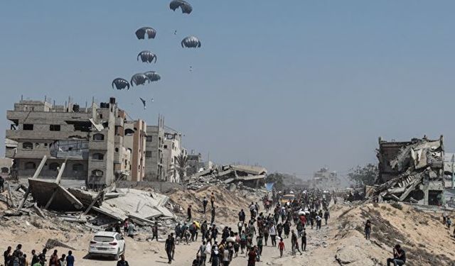 İtalya Gazze'ye havadan yardım edecek