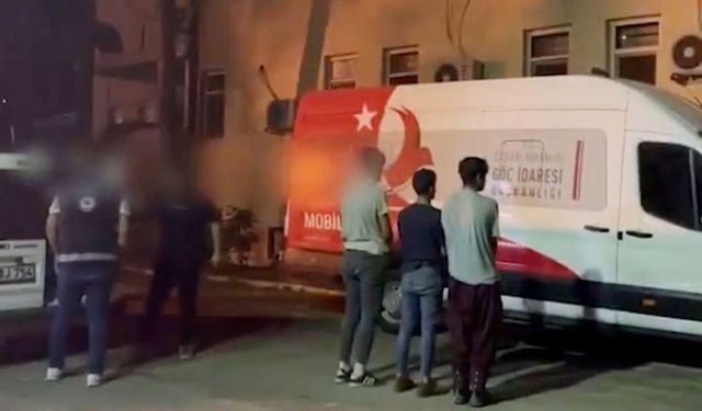Batman'da düzensiz göçmenler yakalandı
