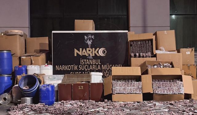 İki ilde uyuşturucu operasyonu: Milyonlarca hap ele geçirildi!